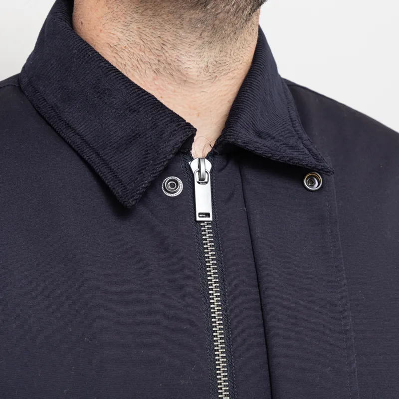 Armor Lux Quilted Cotton Jacket Rich Navy-5