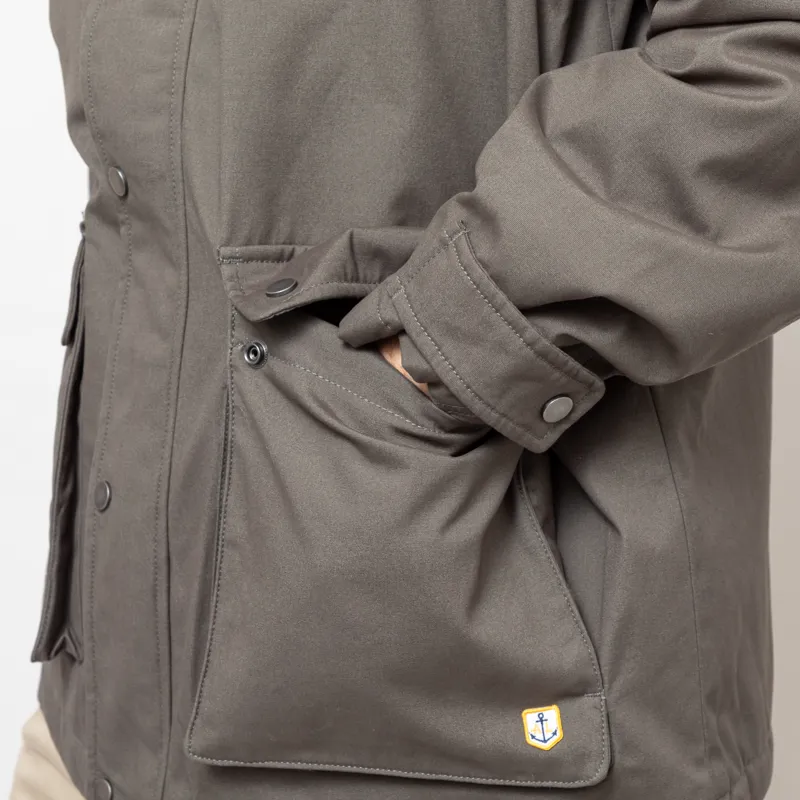 Armor Lux Quilted Cotton Jacket Chimera-11