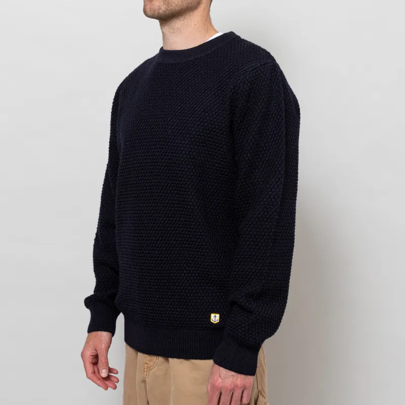 Armor Lux Wool Crewneck Jumper Navire-1