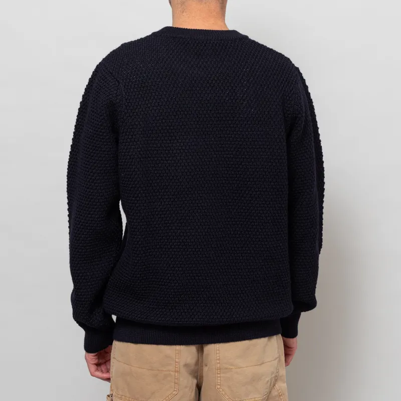 Armor Lux Wool Crewneck Jumper Navire-3