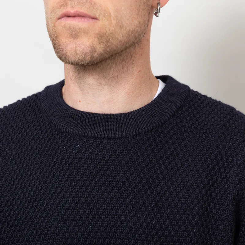 Armor Lux Wool Crewneck Jumper Navire-5