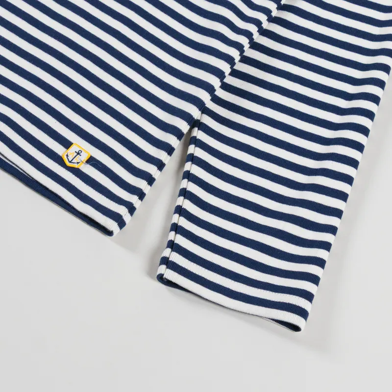 Armor Lux Heritage Long Sleeve T Shirt Marine Deep Milk-4