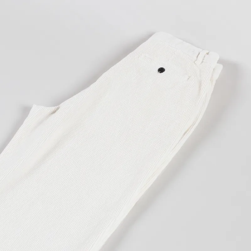 Armor Lux Pleated Corduroy Pants Milk-5