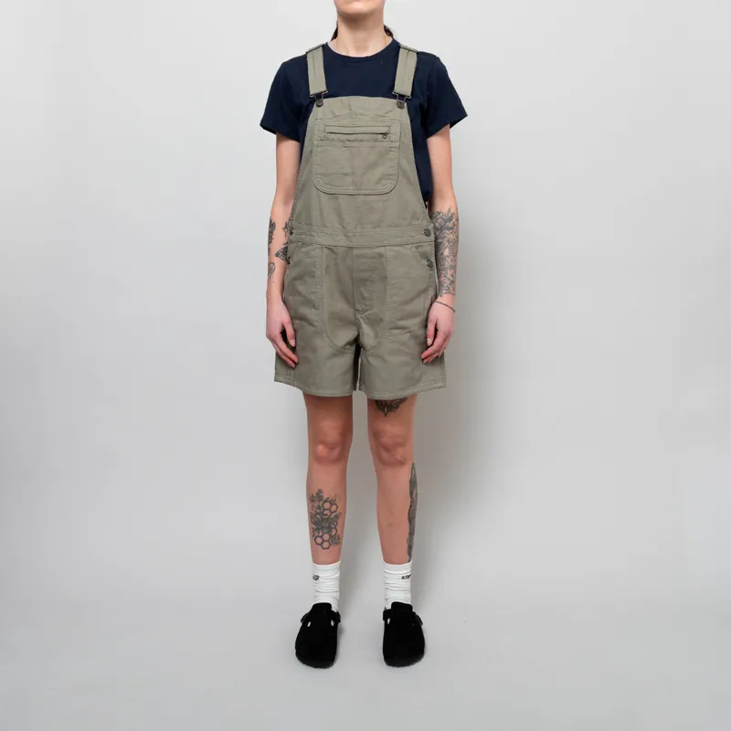 Patagonia Womens Stand Up Overalls 5 Inch River Rock Green