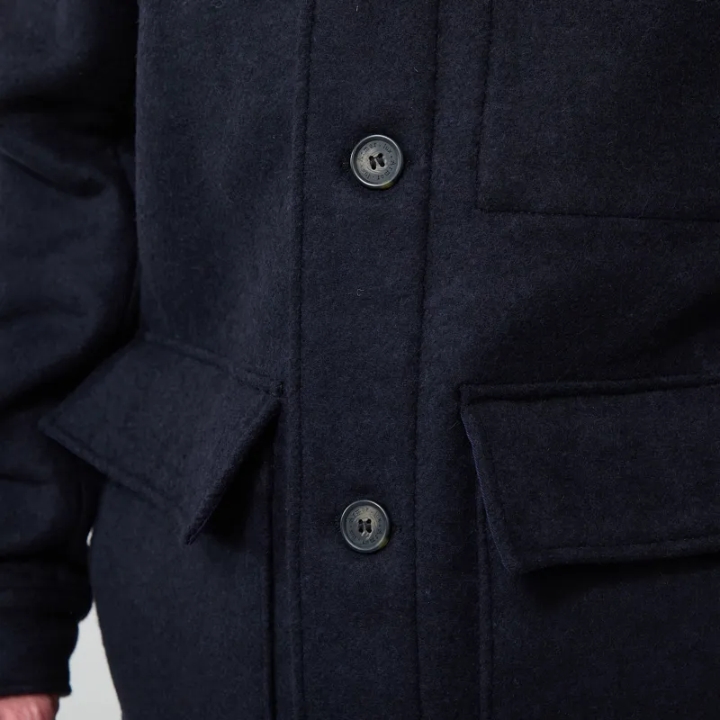 Armor Lux Heritage Wool Jacket Rich Navy-8