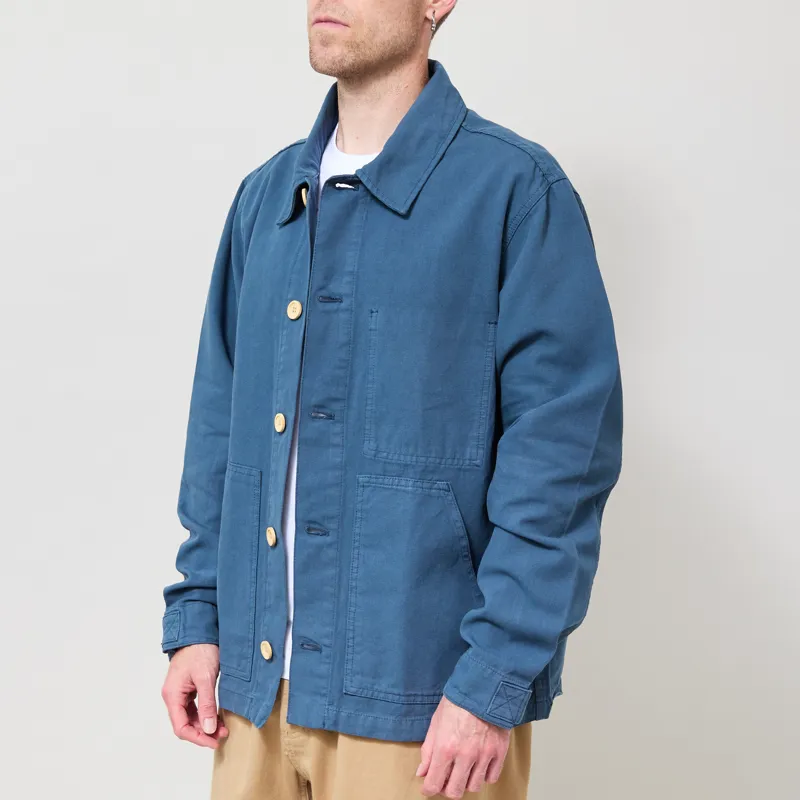 Armor Lux Fisherman Jacket Teal-1
