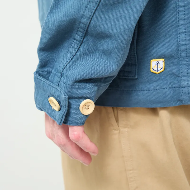 Armor Lux Fisherman Jacket Teal-9