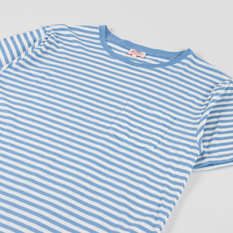 Armor Lux MC Heritage T Shirt Waterfall Natural-1