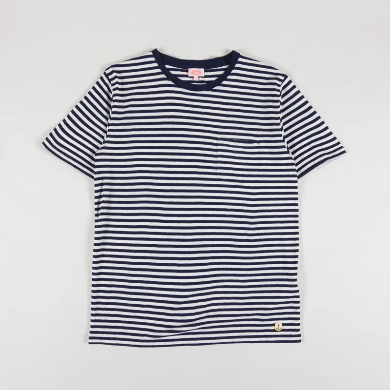 Armor Lux MC Heritage T Shirt Marine Deep Nature