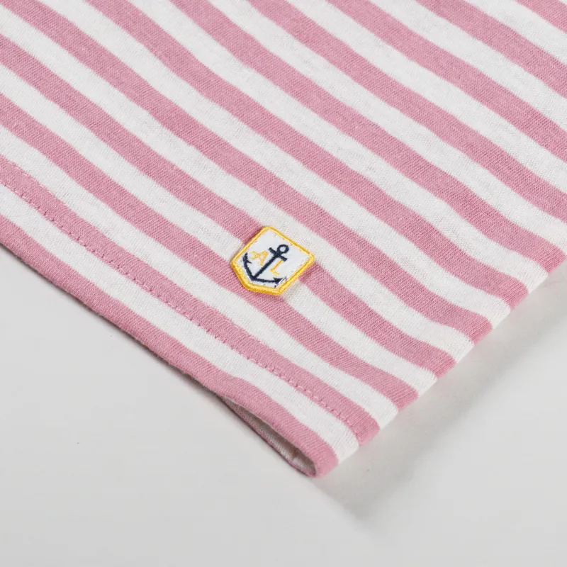 Armor Lux MC Heritage T Shirt Bubblegum Nature-3