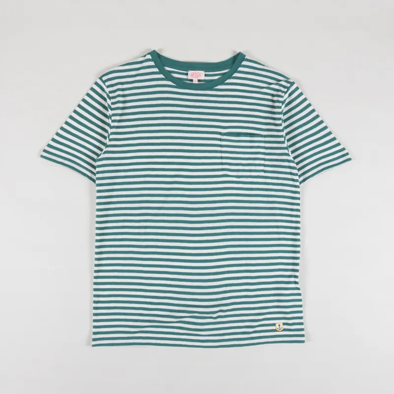 Armor Lux MC Heritage T Shirt Deep Jungle Nature