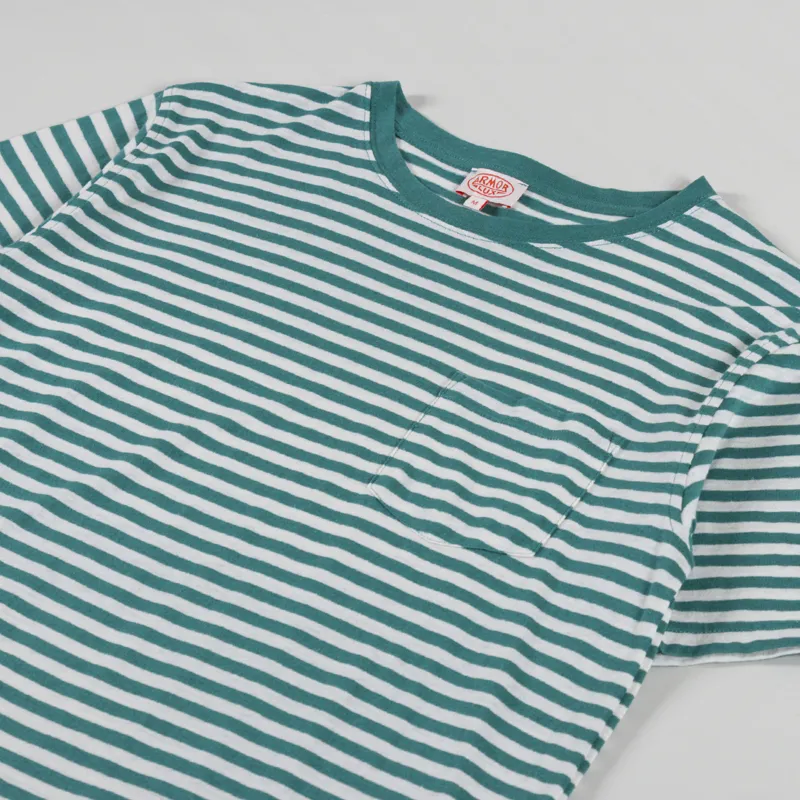 Armor Lux MC Heritage T Shirt Deep Jungle Nature-1