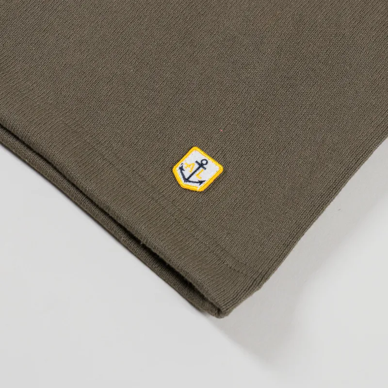 Armor Lux Heavy Pocket T Shirt Olive-3