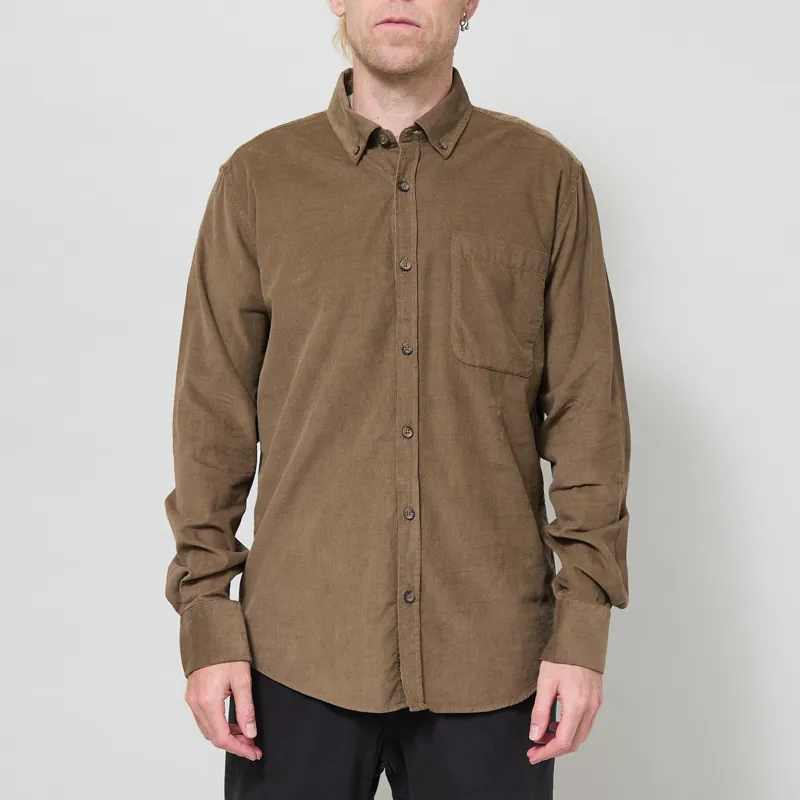Armor Lux Straight Cut Shirt Olive