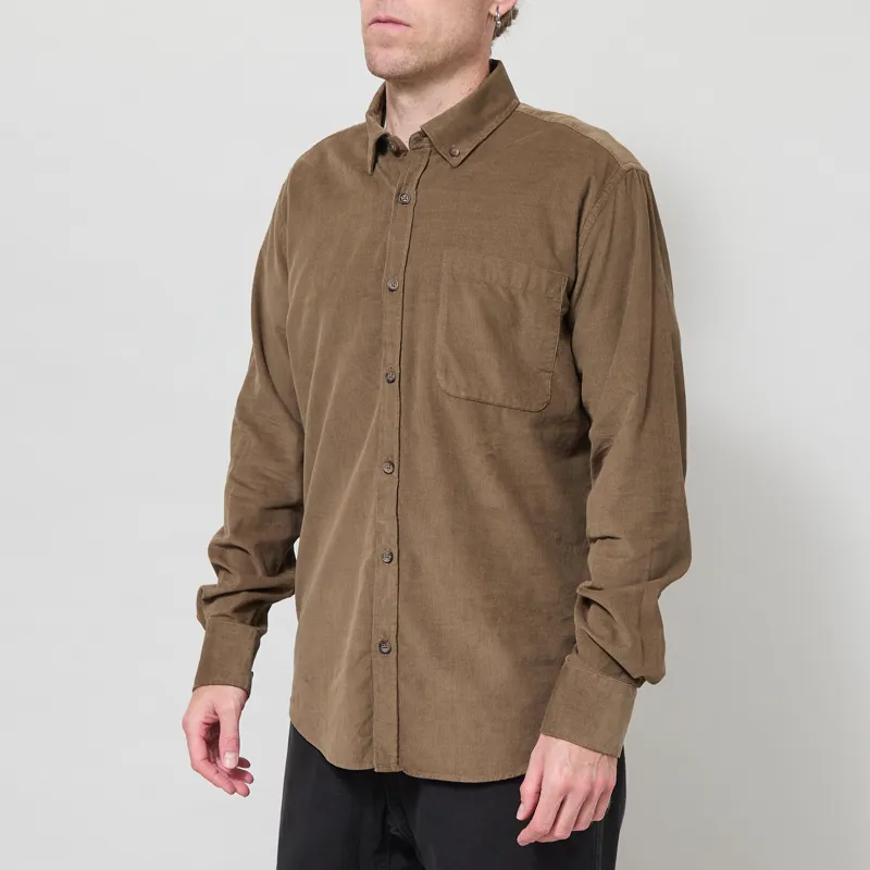 Armor Lux Straight Cut Shirt Olive-1