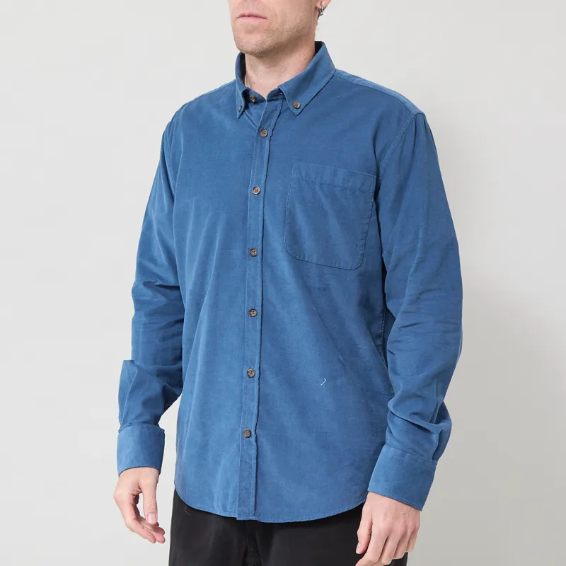 Armor Lux Straight Cut Shirt Teal-1