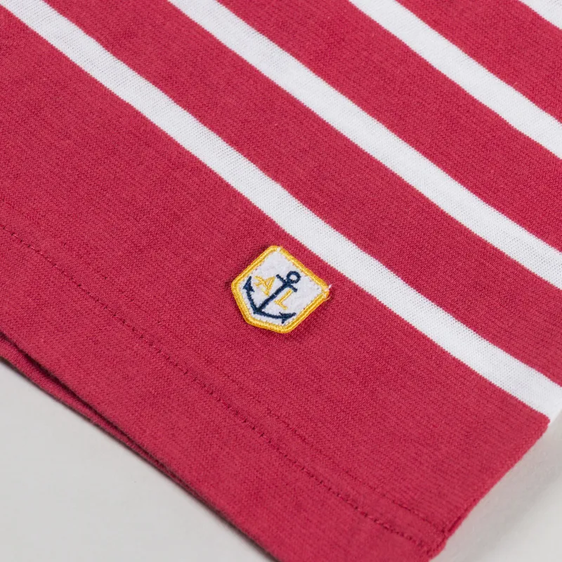 Armor Lux Mariniere Etel T Shirt Cardinal Milk-2