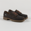 Sebago Askook Lug Suede Waxy Shoes Dark Brown