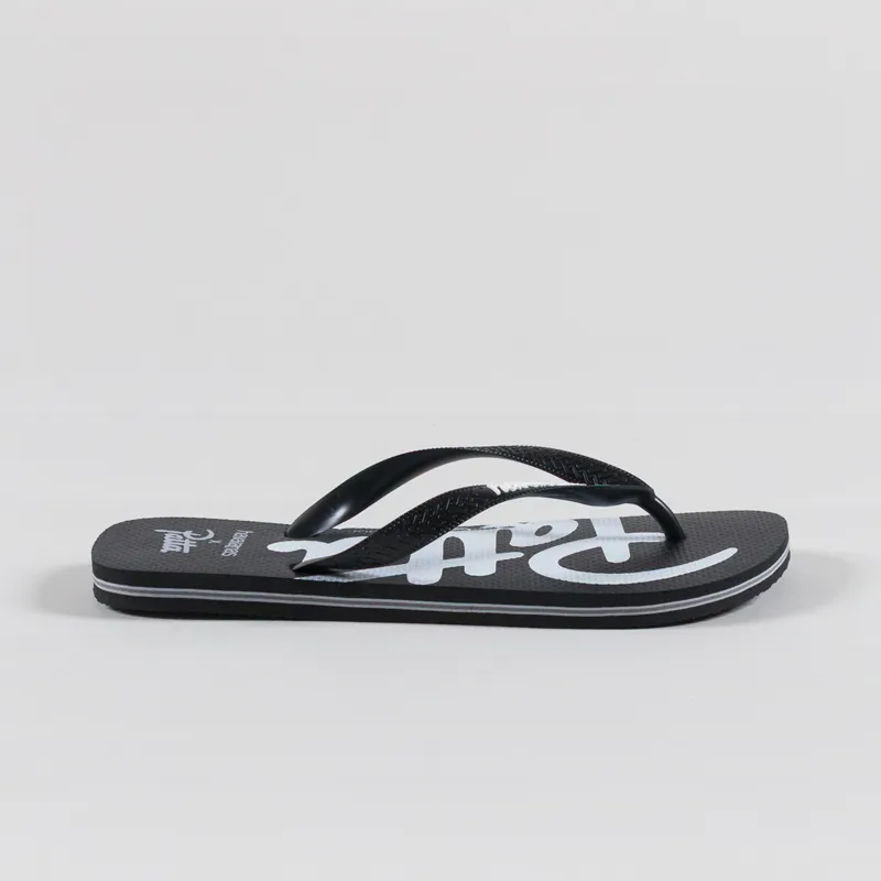 Patta x Havaianas Top Flip Flops Black-2