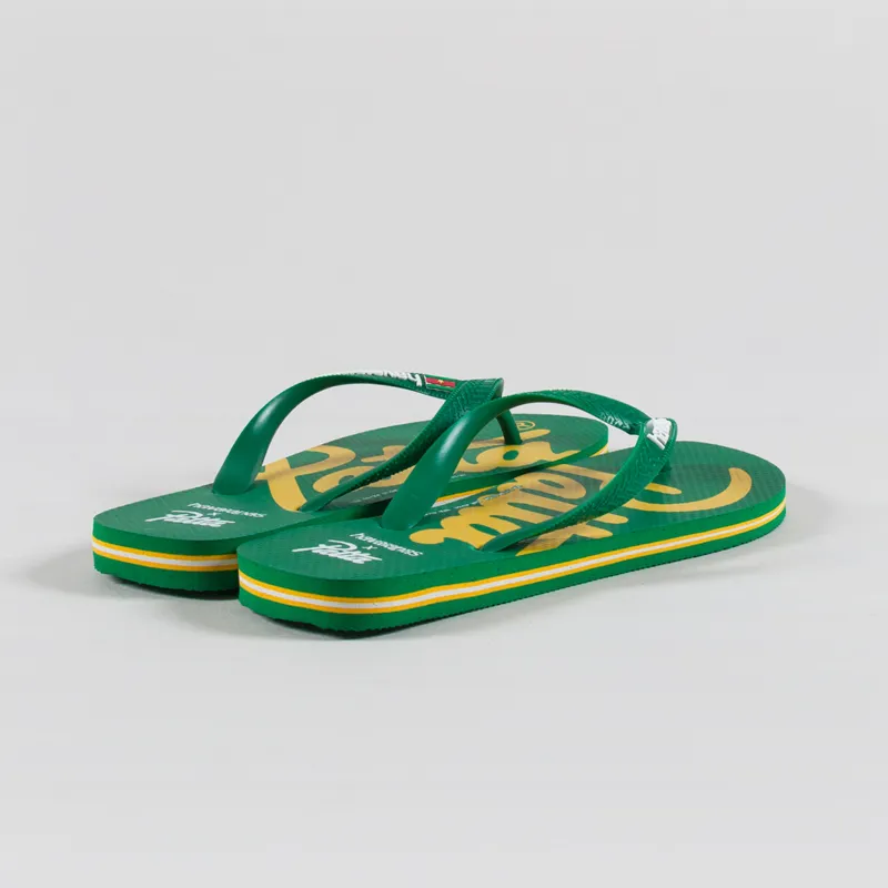 Patta x Havaianas Top Flip Flops Green-1