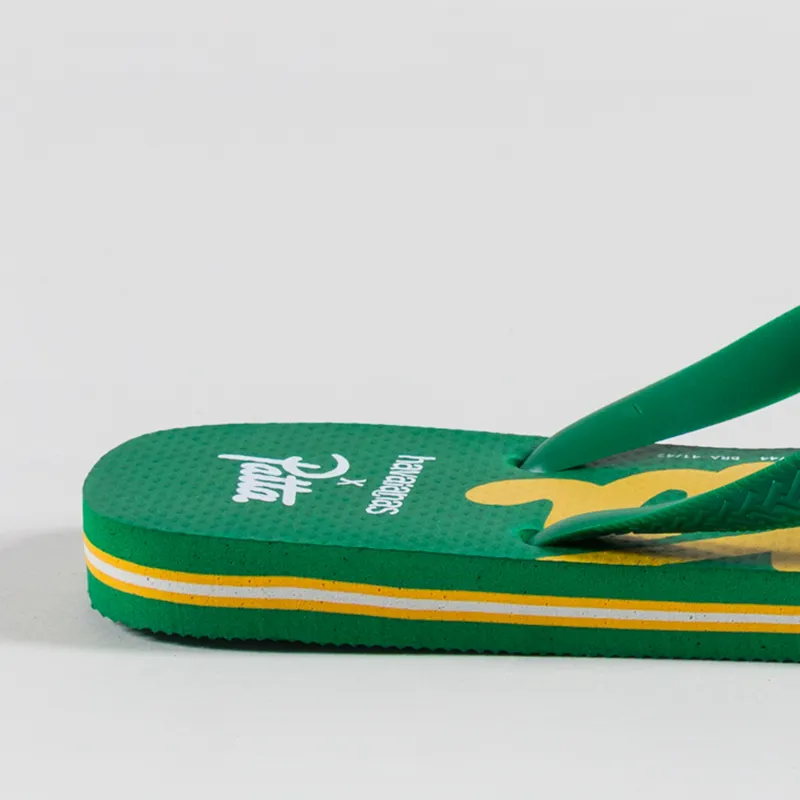 Patta x Havaianas Top Flip Flops Green-4
