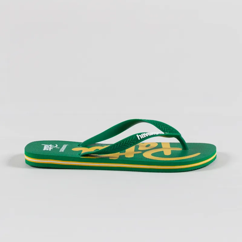 Patta x Havaianas Top Flip Flops Green-2
