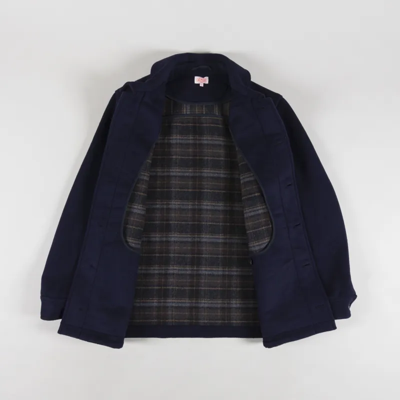 Armor Lux Heritage Wool Jacket Navy-1