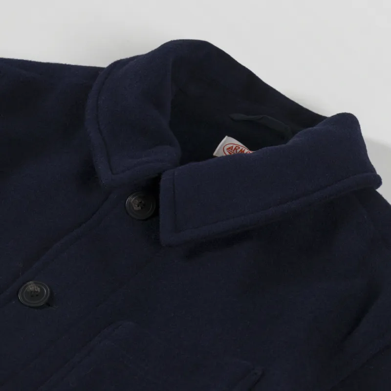 Armor Lux Heritage Wool Jacket Navy-6