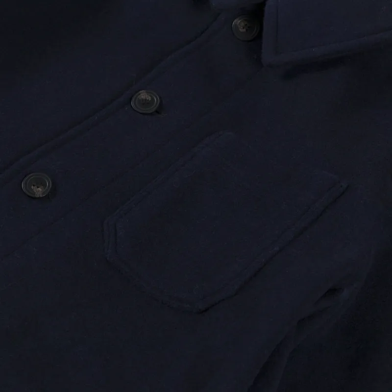 Armor Lux Heritage Wool Jacket Navy-9