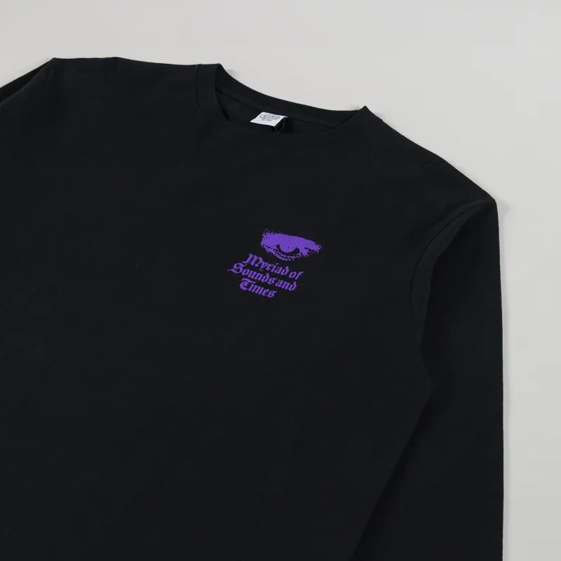 Manastash Citee Myriad Long Sleeve T Shirt Black-3