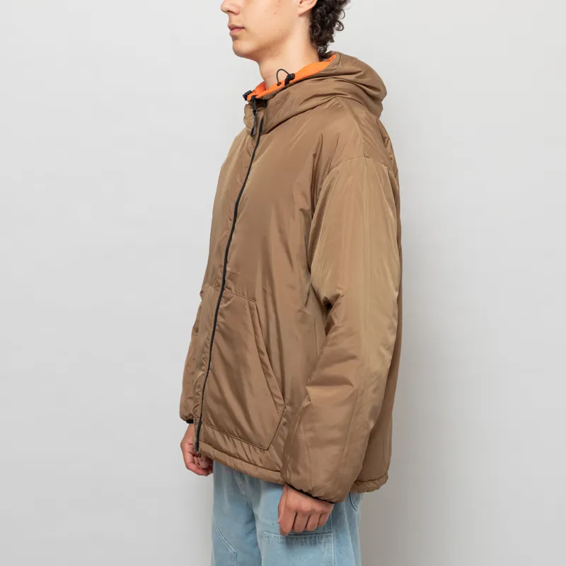 Manastash Y2K Reversible Hoodie Orange-3