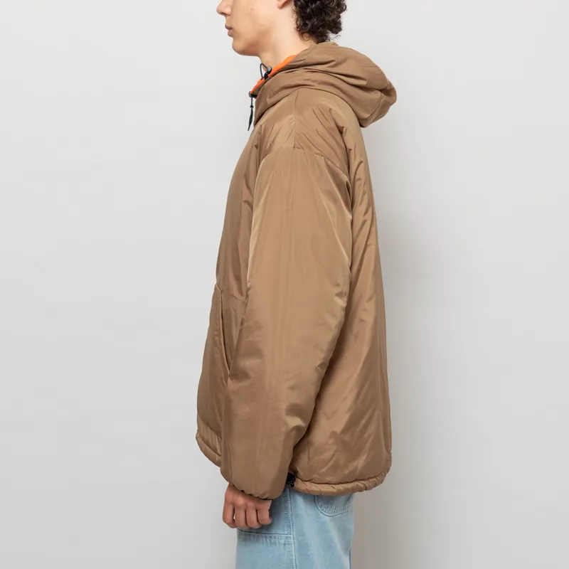 Manastash Y2K Reversible Hoodie Orange-5