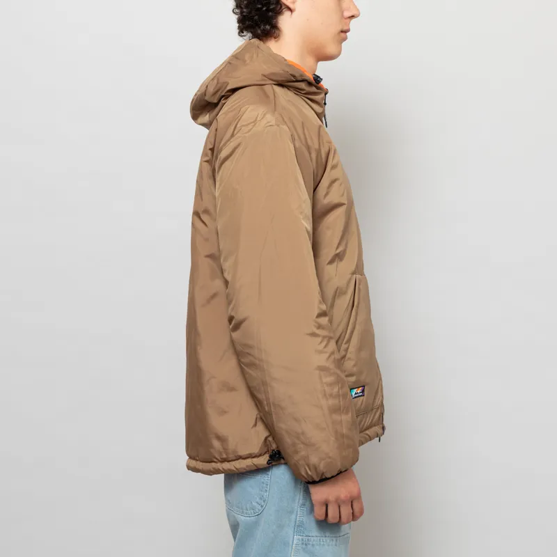 Manastash Y2K Reversible Hoodie Orange-9