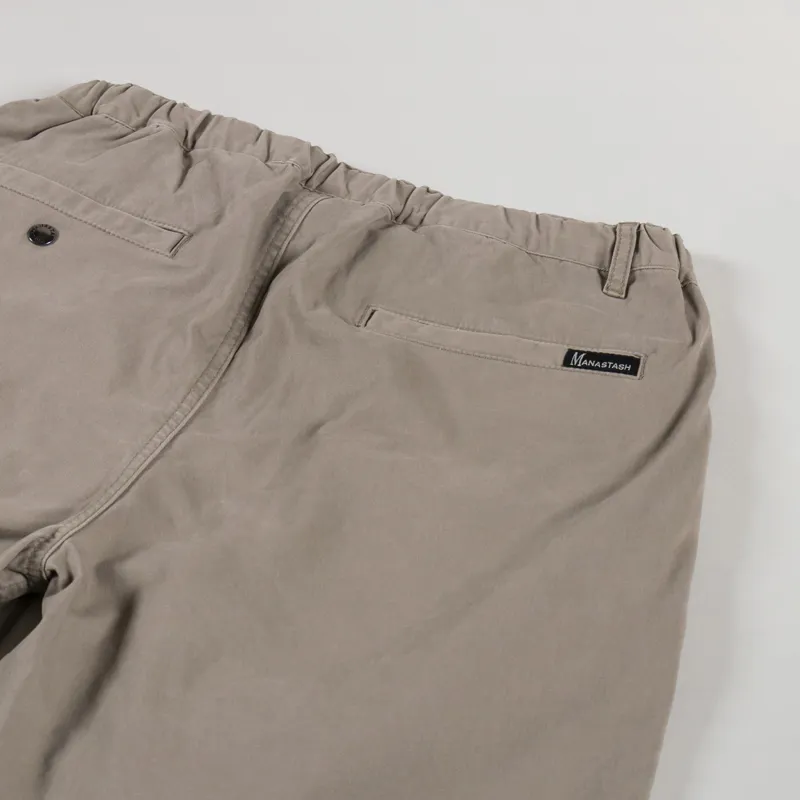 Manastash Flex Climber Wide Shorts Light Grey-3