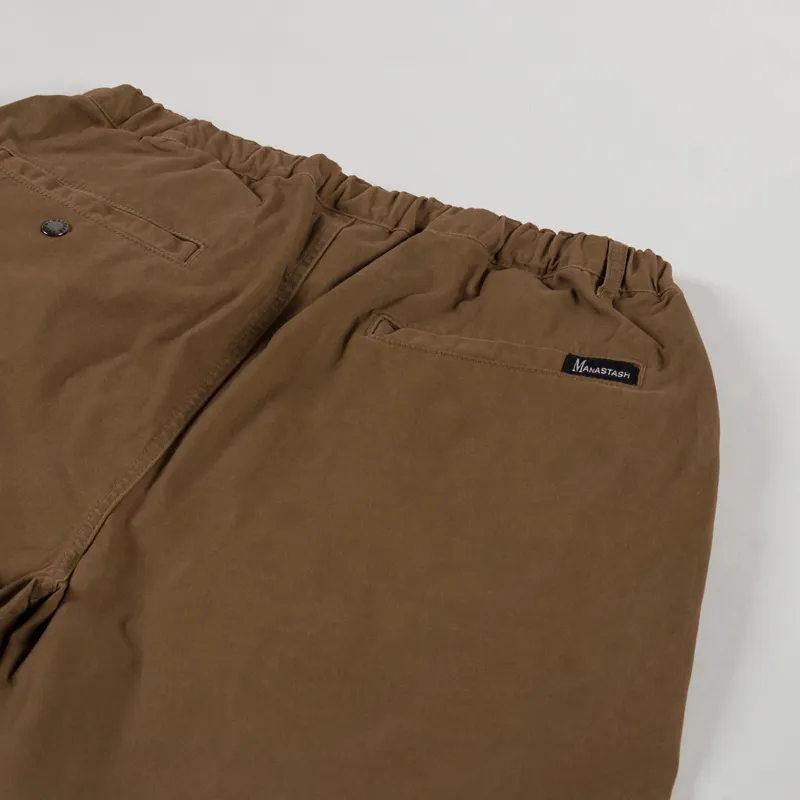 Manastash Flex Climber Wide Shorts Brown-3
