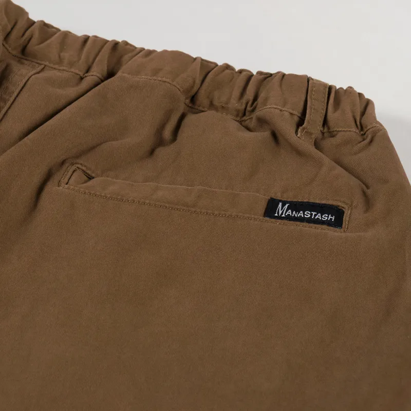 Manastash Flex Climber Wide Shorts Brown-5