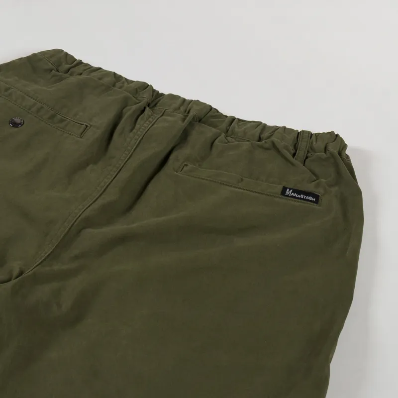 Manastash Flex Climber Wide Shorts Olive-3