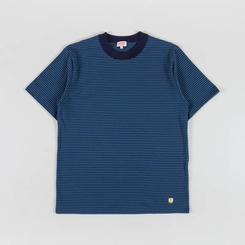 Armor Lux Heritage T Shirt Navy Teal