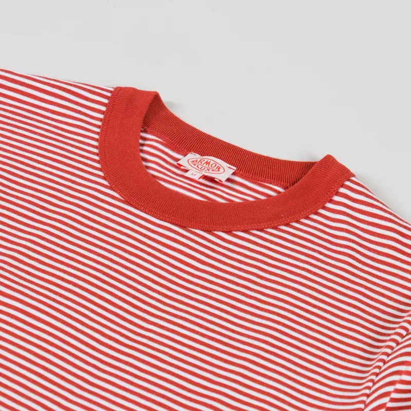 Armor Lux Heritage T Shirt Ketchup Milk-2