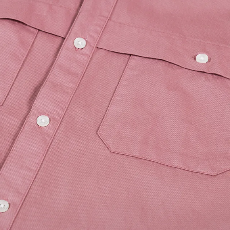 Armor Lux Surchemise Long Sleeve Shirt Modern Pink-4