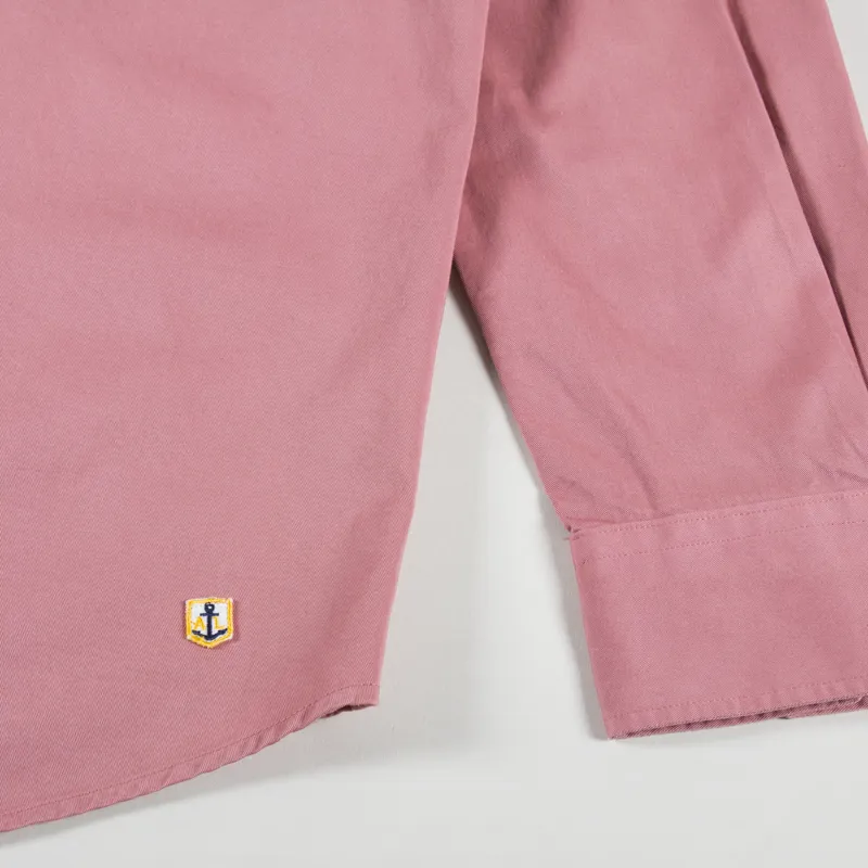 Armor Lux Surchemise Long Sleeve Shirt Modern Pink-2