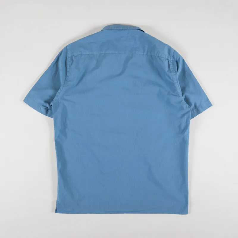 Armor Lux MC Comfort Shirt Bleu St Lo-1