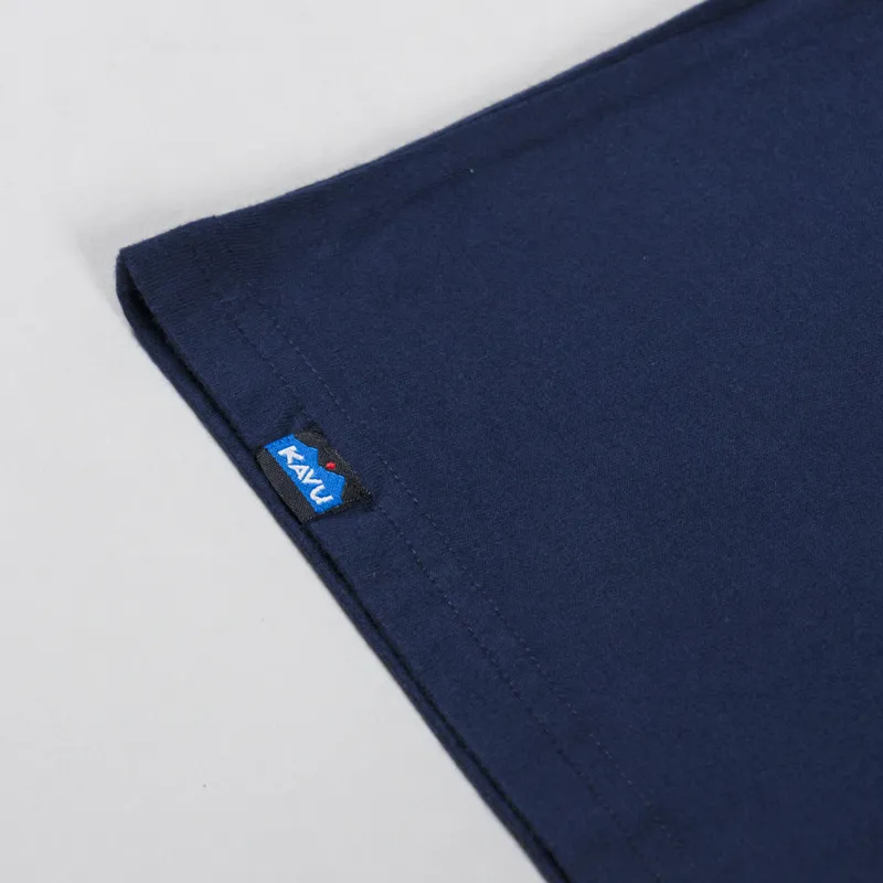 Kavu Paddle Out T Shirt Nautical Navy-6