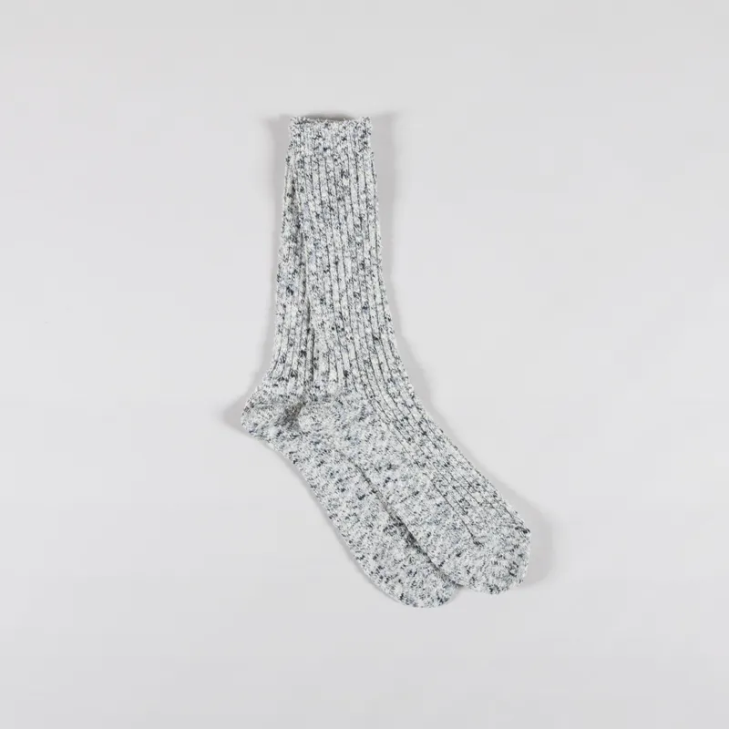 Anonymous Ism Homespun Art Yarn Crew Socks Black
