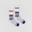 Anonymous Ism Snow Pattern Crew Socks Off White