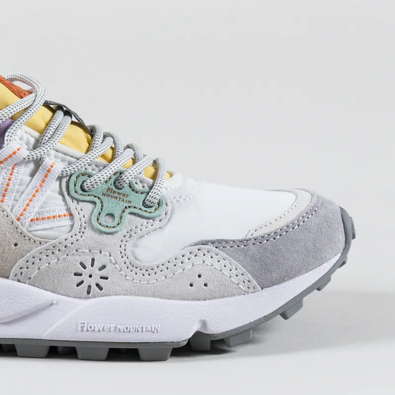 Flower Mountain Womens Yamano 3 Shoes Light Lilac White Suede Nylon-5