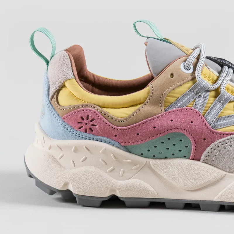 Flower Mountain Womens Yamano 3 Shoes Rose Suede Nylon-4