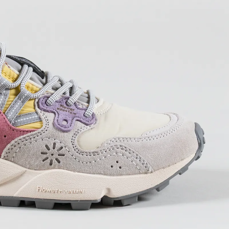 Flower Mountain Womens Yamano 3 Shoes Rose Suede Nylon-5