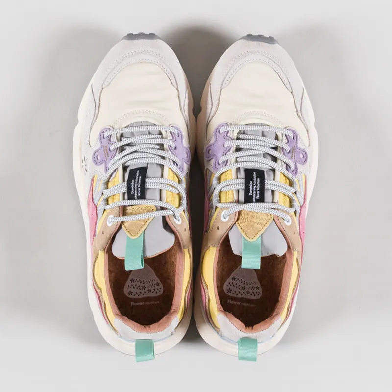 Flower Mountain Womens Yamano 3 Shoes Rose Suede Nylon-6