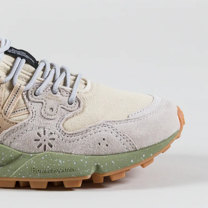 Flower Mountain Yamano 3 Shoe Milk Beige Suede Canvas-5